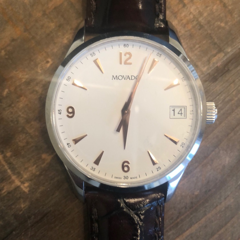 Movado Rose Gold Watch